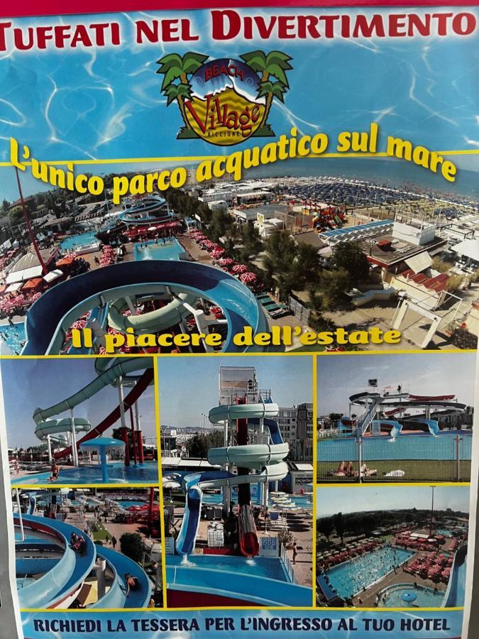 Hotel Trieste Riccione Eksteriør bilde